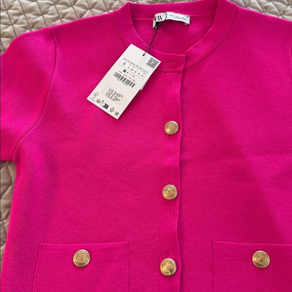 Pink Button-Up Jacket - Picture 2 of 3
